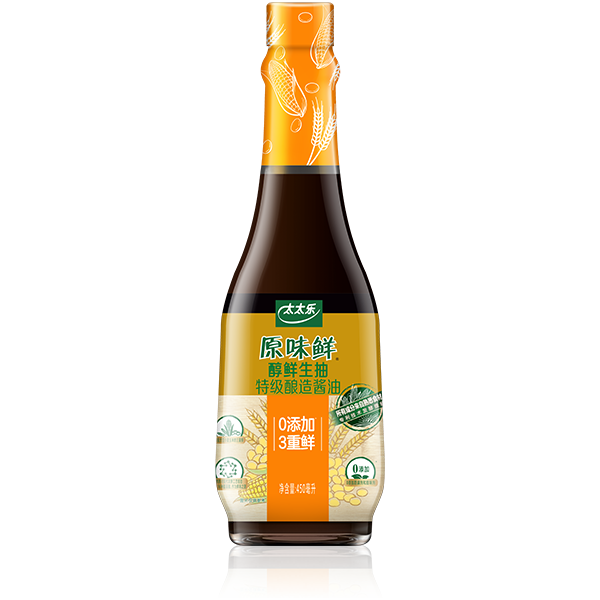 “太太乐原味鲜”醇鲜生抽酱油