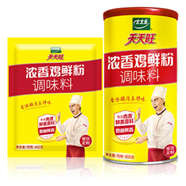 “太太乐”“天天旺”浓香鸡鲜粉调味料