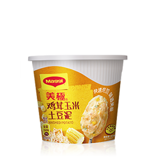 美极鸡茸玉米土豆泥