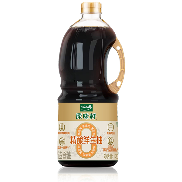 “太太乐原味鲜”精酿鲜生抽