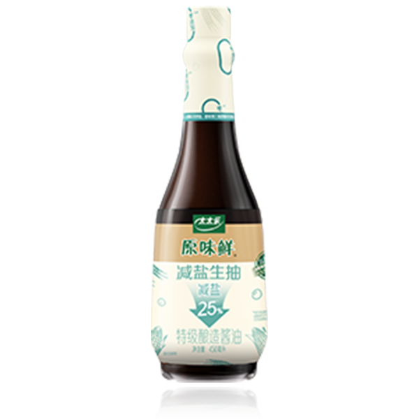 “太太乐原味鲜”减盐生抽酱油