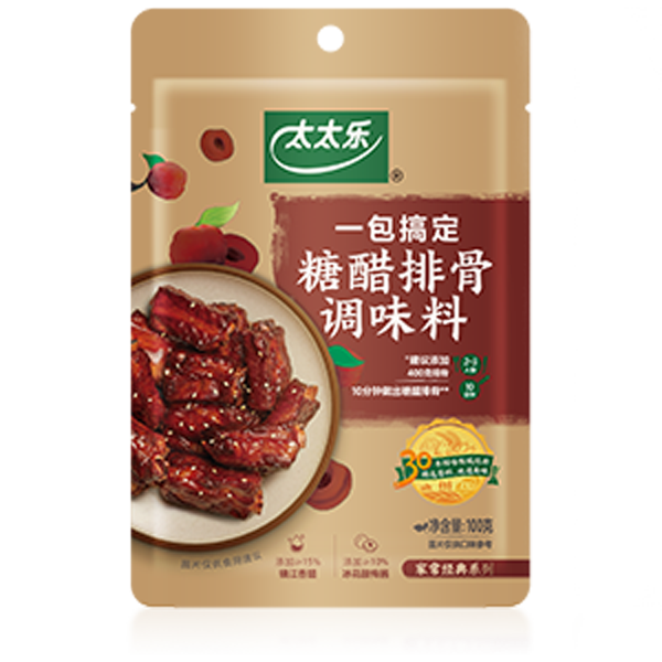 太太乐糖醋排骨调味料