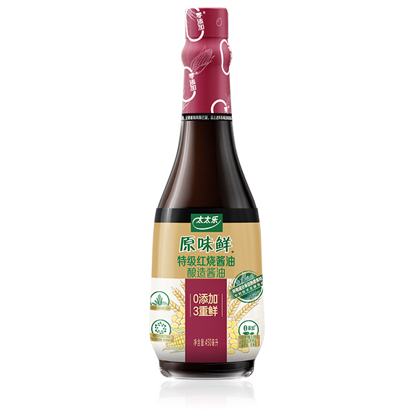 太太乐原味鲜特级红烧酱油