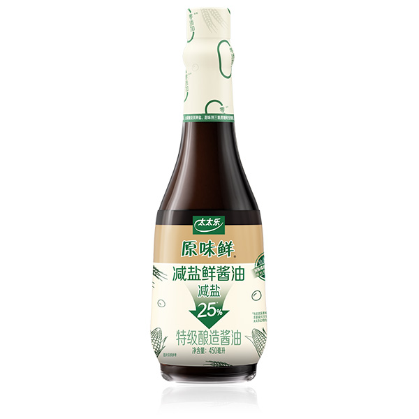 太太乐原味鲜减盐鲜酱油