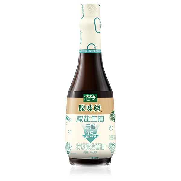 太太乐原味鲜减盐生抽