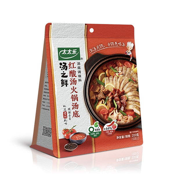 太太乐汤之鲜红酸汤火锅汤底调味料